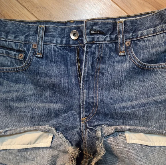 Rag & Bone Denim Cut Off Shorts Size 27 - Picture 2 of 8